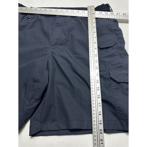 5.11 Tactical Navy Cargo Taclite Pro Pockets Zip Shorts Mens 40 73287 *READ - Picture 8 of 11